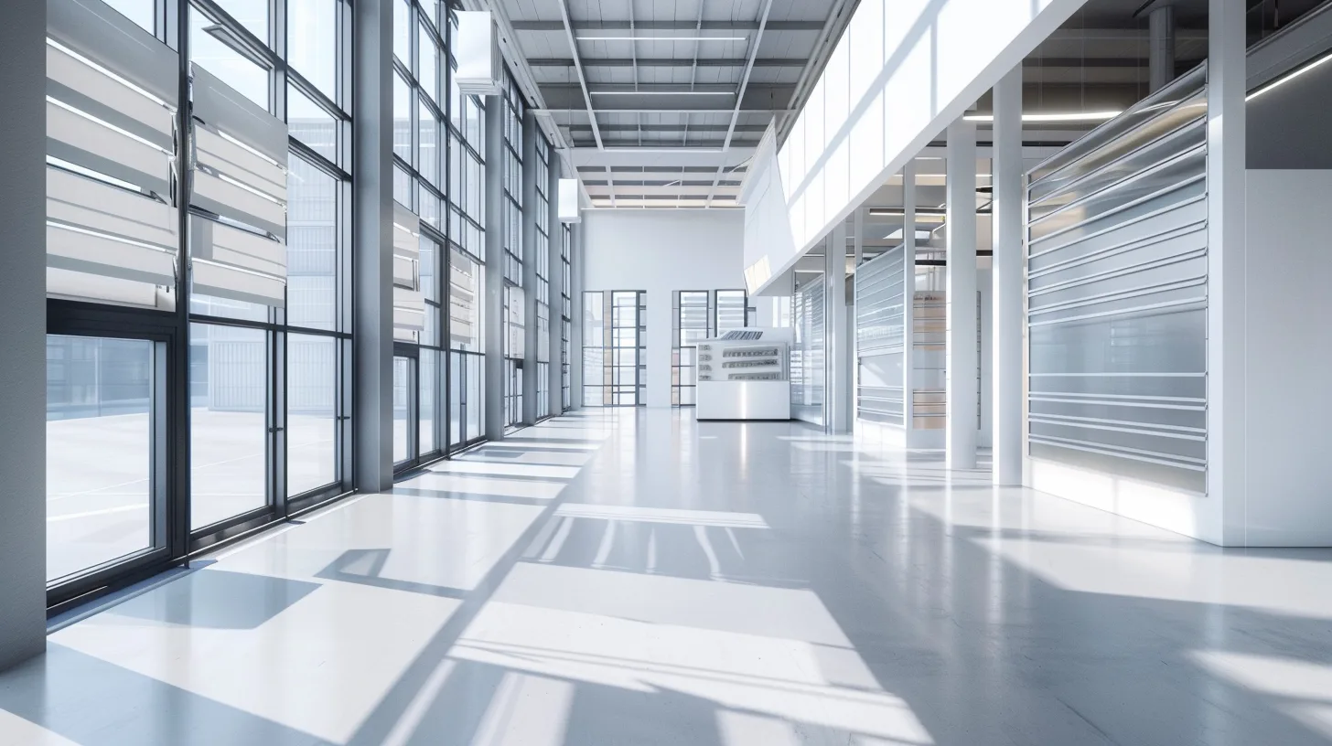 Showroom menuiseries aluminium professionnel