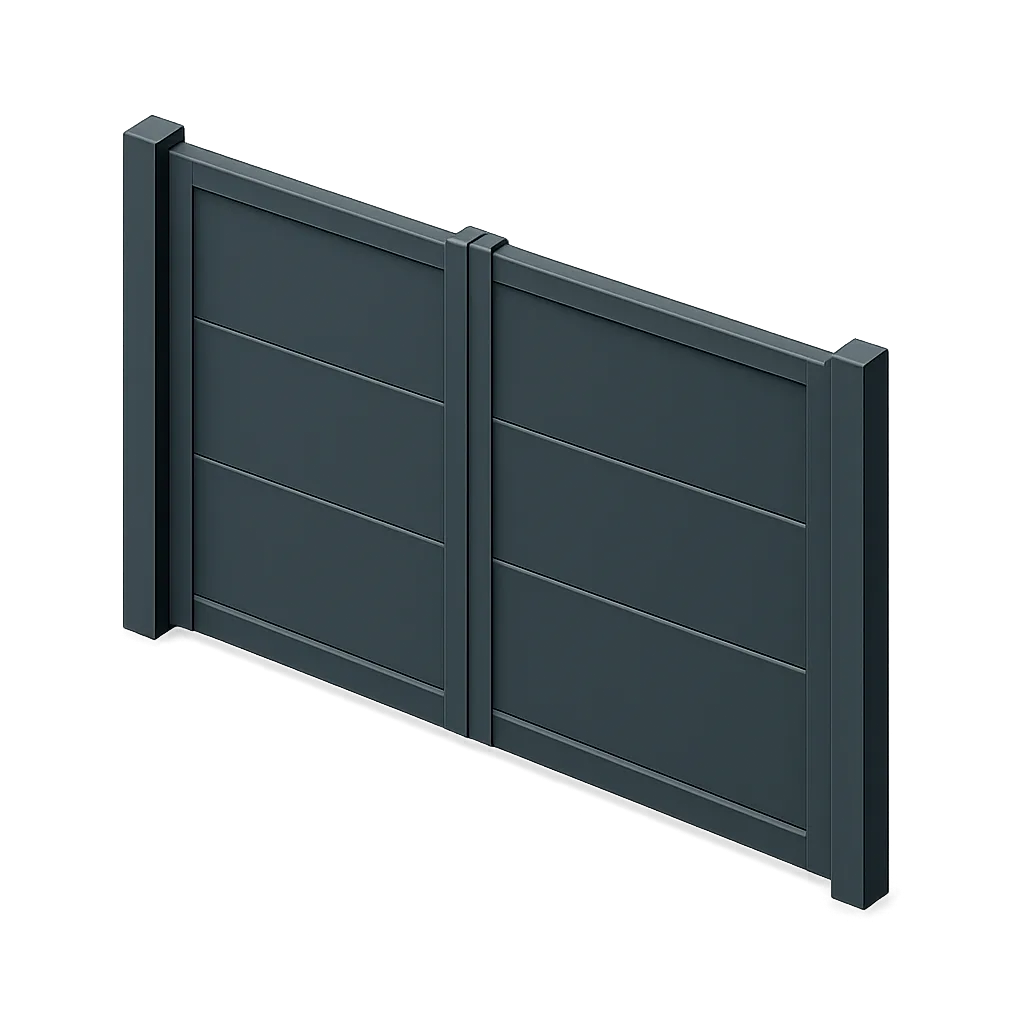 Portail aluminium
