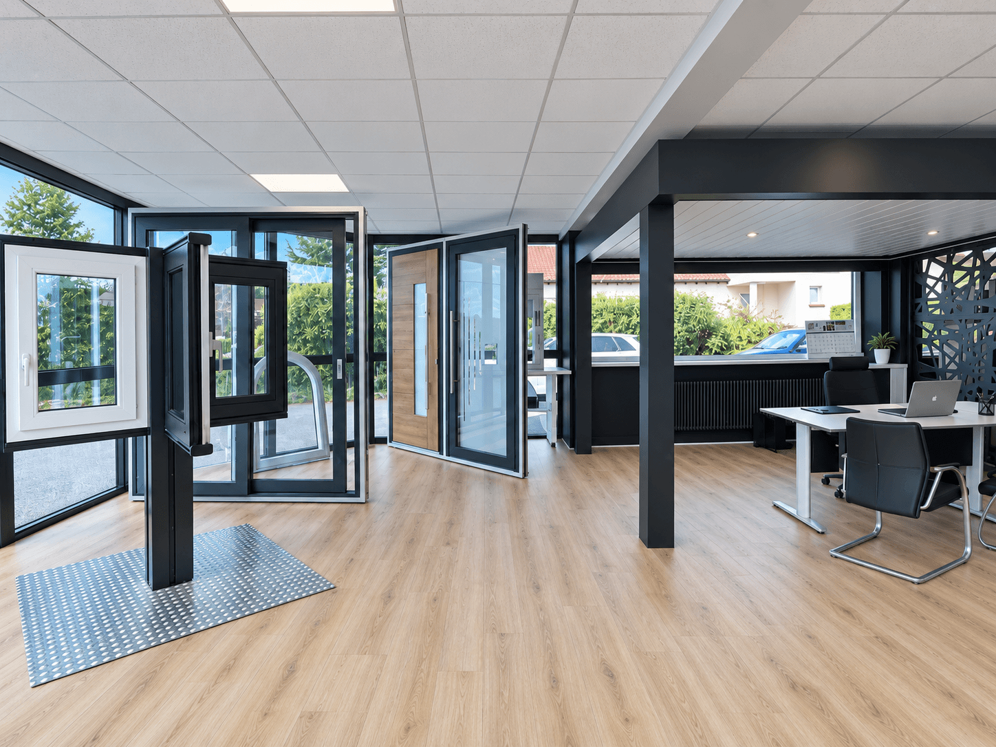 Showroom Fenêtres Schmitt à Théding en Moselle